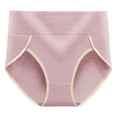 thumbnail image 3 of Ohufall Women's Plus Size Panties, Cotton Brief Underwear, Clearance Sales Women's Briefs Comfortable High Waist Underwear Women Panties, 3 of 3