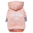 thumbnail image 5 of Touchdog Hampton Beach Designer Ultra Soft Sand-Blasted Cotton Pet Dog Hoodie Sweater, 5 of 13