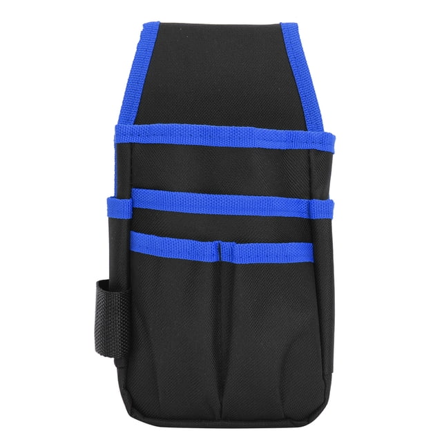 Waist Bag, Waist Pouch, Portable Oxford Cloth Multifunction Durable for Repair Workman Blue Edge