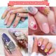 thumbnail image 3 of Flores Secas De Uñas, Esmalte De Uñas De Lentejuelas, Pegatinas De Uñas, Arte De Uñas, 3 of 5