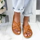 thumbnail image 1 of Sandalias de suela blanda de Eva para playa y verano, zapatillas de piel sintética con plataforma gruesa para mujer Wmkox8yii ytu10357, 1 of 5