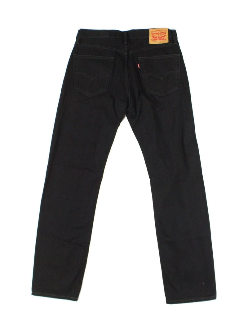 Levi's Men's Classic Fit Straight Leg 505 Jeans, Black, Size