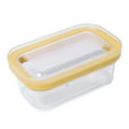 thumbnail image 1 of Naiovety Caja de almacenamiento para rebanadora de mantequilla, resistente a altas temperaturas, contenedor rebanador de conservación duradero Cocina y Comedor amarillo, 1 of 6