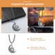 thumbnail image 3 of Moon Sun Necklace Pendant Necklace Car Rearview Mirror Hanging Decoration, 3 of 4