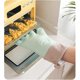 thumbnail image 3 of Guantes de silicona para horno, guantes de cocina, guantes de cocina antideslizantes liangnv con forro acolchado, resistentes al calor de 500 grados, 3 of 5