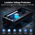 thumbnail image 4 of Inversor de corriente HONOURLIGHT 3000 W 6000 W Pico 12 V DC a AC 110 V, 4 of 7