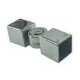 thumbnail image 1 of Conector de cubo de vidrio, barra de soporte de vidrio, varilla de fijación de vidrio de acero inoxidable para de ducha de vidrio grueso de 1,1 Gloria Conector de cubo, 1 of 9