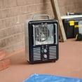 thumbnail image 5 of Comfort Zone Compact Portable Electric Utility Space Heater Personal Fan, Black, 5 of 5