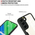 thumbnail image 6 of CCSamller Slim Case for Samsung Galaxy S23 Plus (Not S23) with Screen Protector, Full Body Clear Soft TPU Rugged Bumper Case Shockproof Phone Cover for Samsung Galaxy S23+ Plus QC Pink, 6 of 8