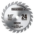 thumbnail image 1 of 4-1/2" 24 Tooth Tungsten Carbide Tipped Circular Saw Blade, 1 of 3