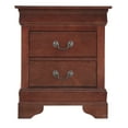thumbnail image 3 of Miekor Furniture LouisPhillipe G2100-N Nightstand, Cherry 118329, 3 of 4