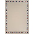 thumbnail image 3 of Beverly Rug Outdoor / Indoor Area Rugs Patio Porch Garden Carpet Bordered/Beige 5x7, 3 of 9