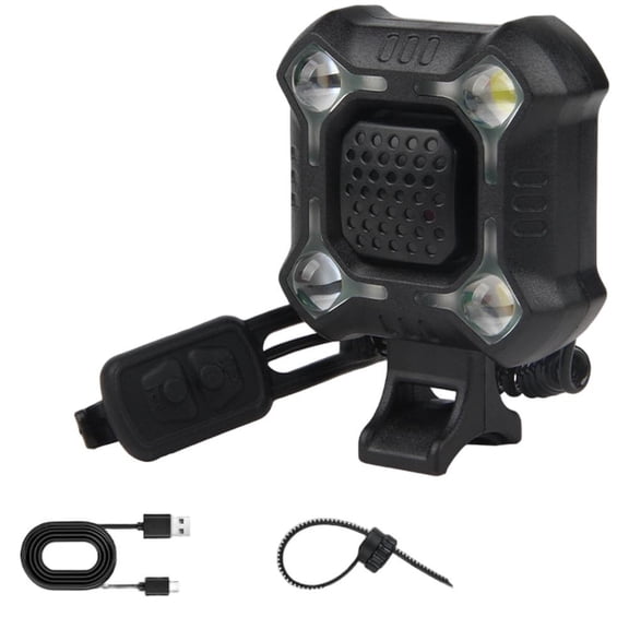 Waterproof Bike Light For For Horn With 350 Lumens And Usb Rechargeable