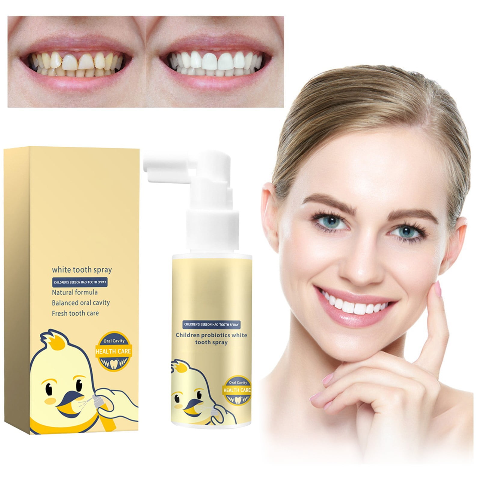 Feiboyy Lock Mouth Breath Freshening Spray Fresh Bad Breath Mouth Spray