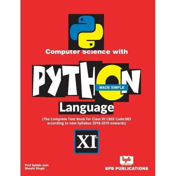 Computer Science With Python Language Made Simple (Paperback)