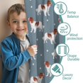 thumbnail image 3 of Blackout Kids Curtains,King Charles Cavalier Childrens Insulated Curtains Set Of 2,Bedroom Essentials,Toddler Room Decor 42x54in(106x137cm), 3 of 4