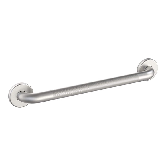 WingIts WGB5SSKN42 STANDARD Grab Bar, Diamond Knurled Grip, Concealed Mount, Satin Knurled Stainless Steel, 42-Inch Length by 1.25-Inch Diameter