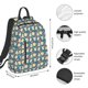 thumbnail image 2 of Easygdp Eggs Toast Bacon And Arugula para Easygdp Yak - Mochila Casual Ligera y Resistente para Viaje y Senderismo para Hombres y Mujeres, 2 of 7