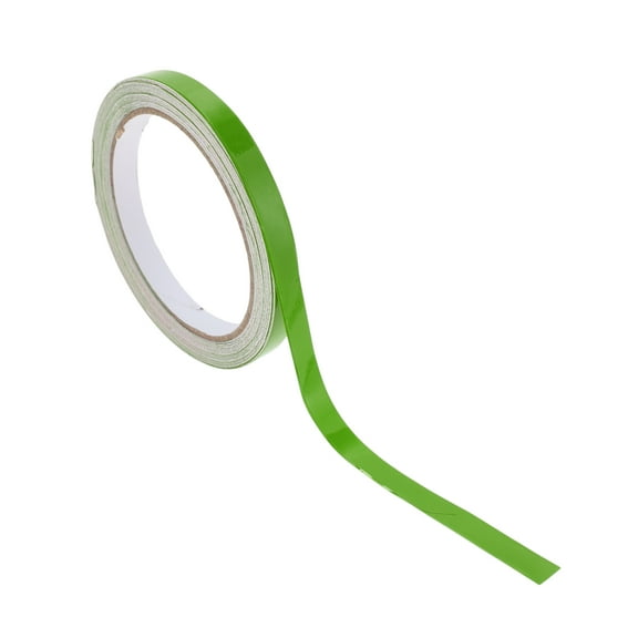 Unique Bargains Pinstripe Tape 15mmx10m Car Stripes Pinstripe Decals for Car Motorcycle and Boat Racing Stripes DIY Stickers Glossy Green 1 Pcs