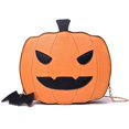 thumbnail image 2 of Moda Creatividad Pascua Pu Cuero Calabaza Bolsos Mujer Bolso De Hombro Cadena Bandolera Advancent AP006183-01, 2 of 6
