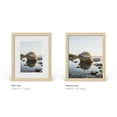 thumbnail image 4 of Oak Wood and Glass Single Picture Frame 8x10, 4 of 7