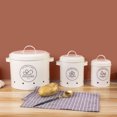 thumbnail image 3 of Hweilai Onion Crisper Vegetables And Fruit Saving Containers Fresh Storage White, 3 of 7