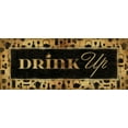 thumbnail image 2 of Grey, Jace 24x12 Gold Ornate Wood Framed with Double Matting Museum Art Print Titled - Drink Up, 2 of 4