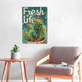 thumbnail image 6 of 16x24 inch Canvas For Painting 'Fresh Life' Slogan Potted Plant Cactus,Living Room,Garden,Florists,Hotels Pictures Wall Decor Art Prints,Modern Style Cactus Plant Potted Decorative Paintings, 6 of 6