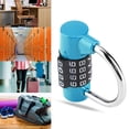 thumbnail image 3 of Combination Lock, Zinc Alloy Password Lock, Lightweight Wear-Resistant For School For Gym, 3 of 8