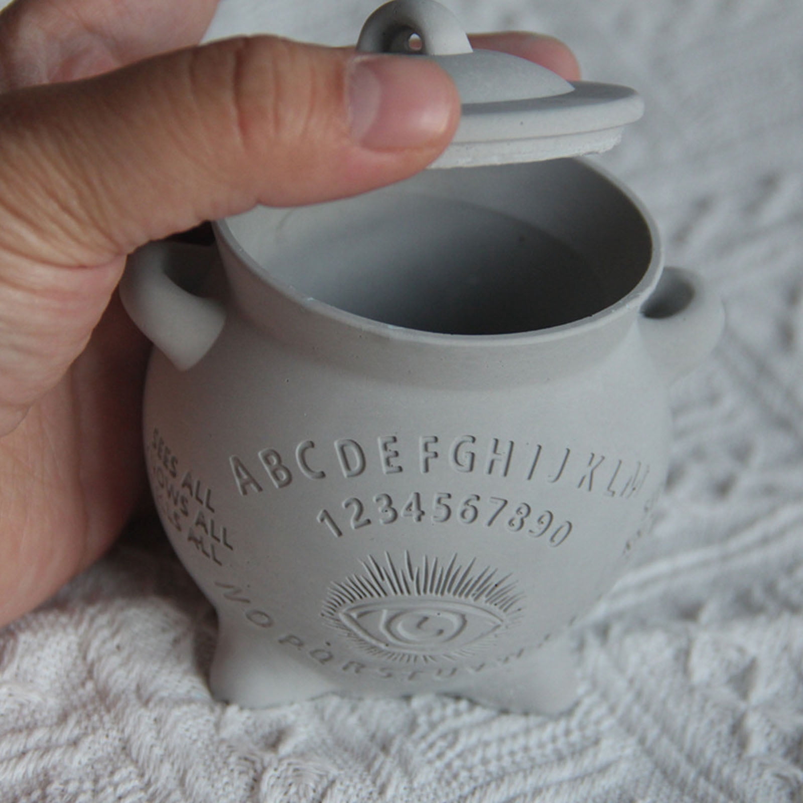 Witch Themed Resin Jar Molds Cup Silicone Mould with Lid for Making Container Chocolate Holiday Decoration