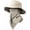 Khaki*1, variant on Breathable Fisherman Hat with Detachable Face Mask, 2026 New Fisherman's Sun-Protective Face Covering Adjustable Unisex