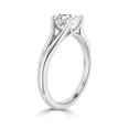 5 carat lab grown diamond ring princess cut engagement wedding