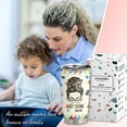 thumbnail image 2 of Autism Mom Gifts - Autism Awareness Travel Mug with Straw for Mom - Warrior Mom Autism Stainless Steel Cups 20oz, 2 of 6