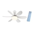 thumbnail image 3 of Luz de ventilador de techo Yuyangstore con control remoto E27 regulable, 3 of 8