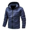 thumbnail image 3 of Ensemble de Veste à Capuche Décontractée pour Hommes pour Sports Extérieurs au Printemps et Automne, 3 of 3