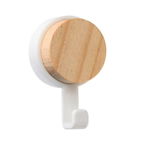 

RUNZETA Wall Mounted Storage Hook with Adhesive Nail Drilling Free for Creative Wall Hoo