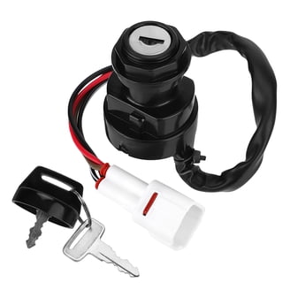 Ignition Key Switch Replacement For Yamaha Timberwolf 250 ATV (1994-2000) - 4-Wire, 4-Pin
