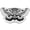 Grey, variant on Butterfly Wing Cape, Grey Sheer Decorative Wrap, 66.93x28.35inch
