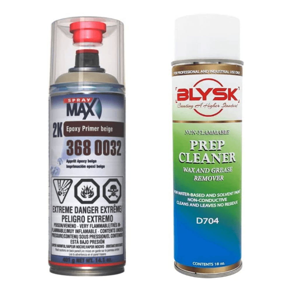 Blysk Bundle Spray Max Epoxy Primer Beige & Prep Cleaner (2)
