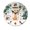 FFclock020, variant on ZXCXRQFa Desk Clocks Giraffe In The Bathtub Theme Battery Operated Silent Wall Clock Decor for Home, Kitchen, Living Room, Office, Bedroom, or Bathroom (10 Inch）