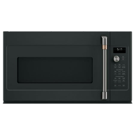 Café - 1.7 Cu. Ft. Convection Over-the-Range Microwave with Air Fry - Matte black