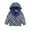 Dark Blue, variant on NOKIO Baby Girls Winter Jacket Kids Baby Boys Girls Cartoon Dinosaur Rainbow Camouflage Zip Windproof Jacket Hooded Trench Lightweight Kids Coats Windbreaker Casual Outerwear Girl Teen Winter Coats