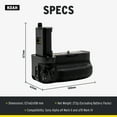 thumbnail image 3 of Koah Pro Vertical Battery Grip for Sony Alpha a9 Mark II and a7R Mark IV, 3 of 11