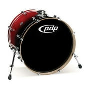 PDP PDCB1822KKCB Cherry To Black Fade - Chrome Hardware Kit Drums, 18 x 22