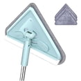 thumbnail image 2 of Danhjin Mop 9.8 Inches Mop Household Scraping Wall Ceiling Ceiling Glass Cleaning Mop, Multifunctional Triangle Mop Mop and Bucket Set, 2 of 9