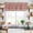 Red, variant on Country Star Plaid Kitchen Curtain Valances for Windows Farmhouse Short Curtains, Retro Red American Farm Barn Berry Rod Pocket Valance Curtain for Bedroom Cafe Living Room 60"x18"