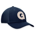 thumbnail image 3 of Men's Top of the World Navy Georgetown Hoyas Spacer Flex Hat, 3 of 4