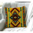 thumbnail image 3 of Tribal Kilim Pillow Cover,Aztec Pillow Cover,Boho Pillow Cover,African Ethnic Pattern Throw Pillow Cover Cushion Case for Home Decor Sofa Couch 18" x 18" Inch Cotton Linen Farmhouse Decorations, 3 of 4