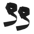thumbnail image 1 of Greeniant 2 piezas correas de levantamiento de pesas accesorios adultos profesional ajustable antideslizante Fitness correa de mano equipo de Gimnasios en casa negro, 1 of 6
