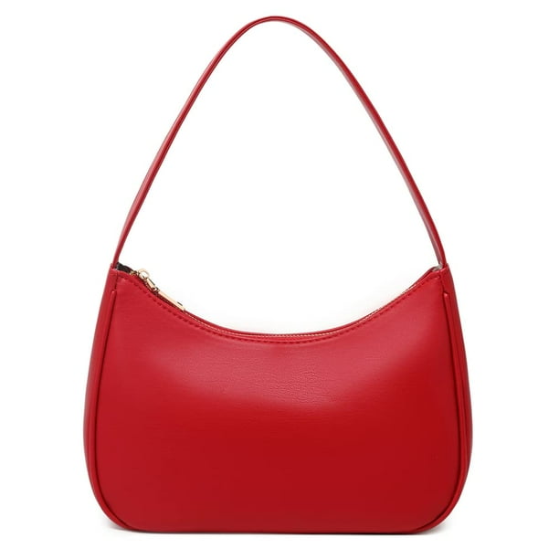 CYHTWSDJ Bolsos de hombro para mujer, lindo bolso de mano Hobo Mini bolso de mano con cierre de cremallera